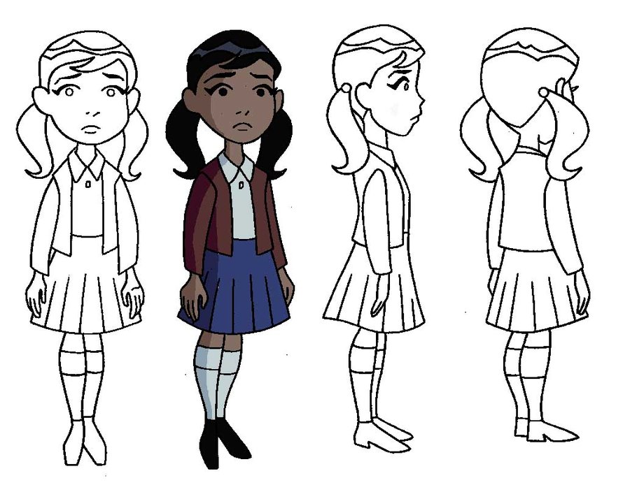Image:Huntress - Turnaround enfant.jpg