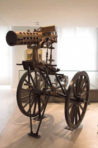 Image:Mitrailleuse Gatling APX1895 Paris FRA.jpg