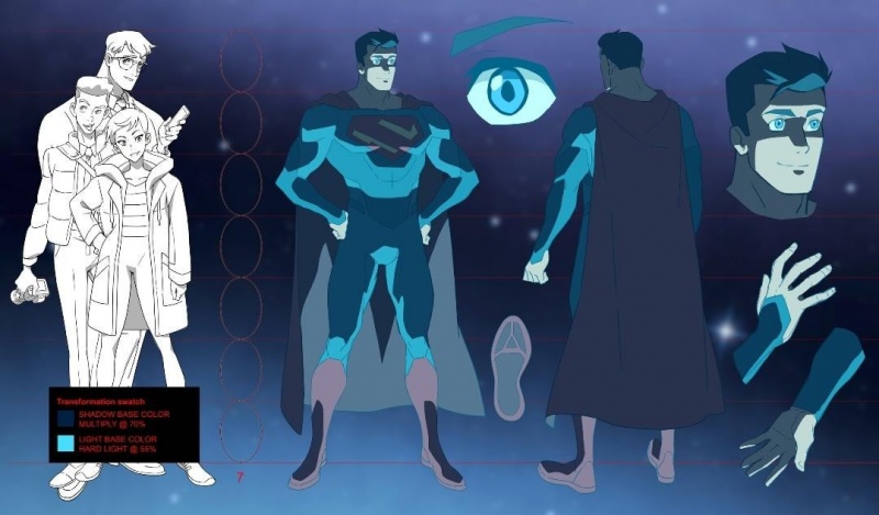 Image:My Adventures with Superman - Concept art Superman.jpg